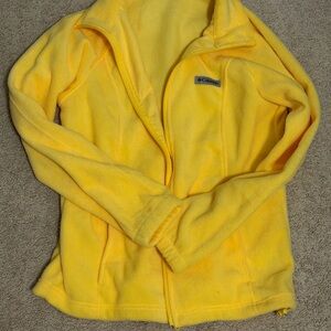 Columbia Vibrant Yellow Fleece Jacket